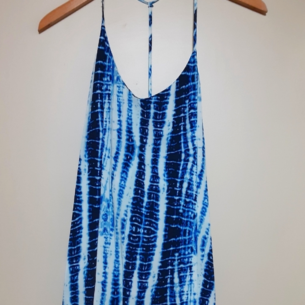 Women's tie-dye tank top